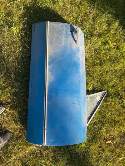 Hood $200. Doors complete with glass and vent window $300.00 .Driver door glass $150. Quarter glass...