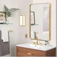 Andy star gold mirror 24x36”