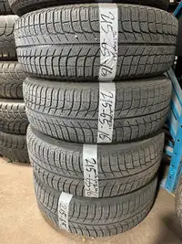 21565R16 Michelin Xice Xi3 winter tires for sale!!!