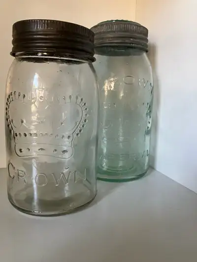 Crown Mason Jars, View more