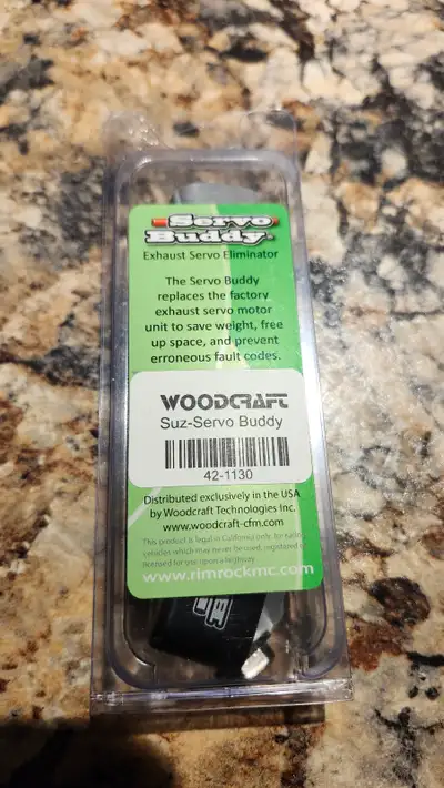 Genuine Woodcraft Servo Buddy to replace damaged or deleted exhaust servo motor. Simple and plug and...