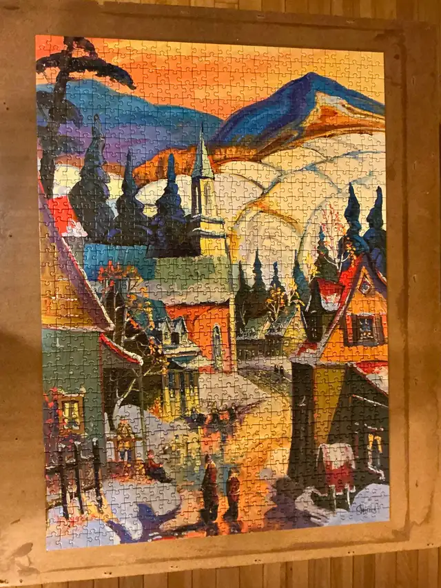 PUZZLE   -   RAVENSBURG  ...  WINTER LANDSCAPE541165204118579201