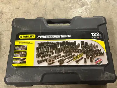 Stanley 122pc Black Chrome Socket Set - STMT71659, View more