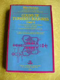 COURS DE TURBINES MARINES TOME 2 - ALBERT MICHELON ( EMOM ) 1978