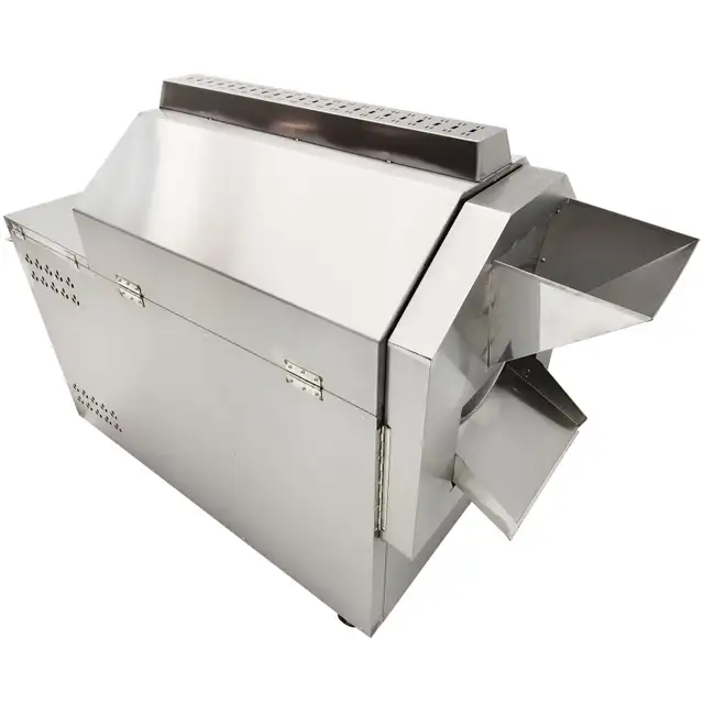 220V Coffee Bean Roaster Nuts Drum Fry Machine 110LBS 056876 in Other in City of Toronto - Image 5
