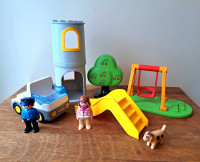 Playmobil 123 playground and figurines- kids educational toys