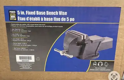 Fixed Base Bench Vise 5 in, View more