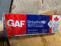 GAF Timberline HDZ Shingles - 2 shingles used from package