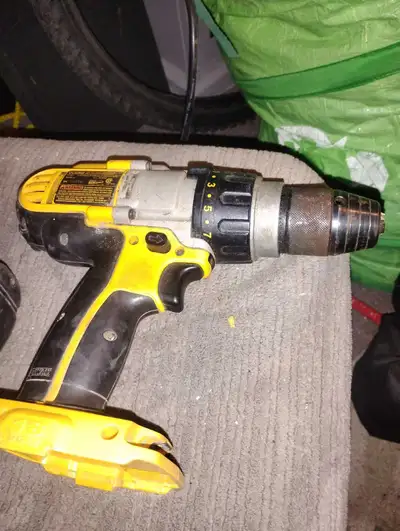 old battery style DeWalt drill, View more