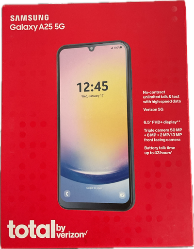 Brand new SAMSUNG Galaxy A25 5G cell phone, View more