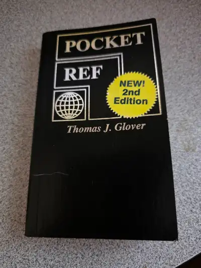 Tools Pocket Ref Book by Thomas J GloverIn good condition, View more