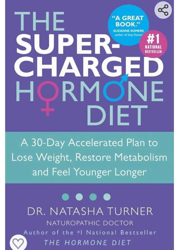 NEW, The Super-Charged Hormone Diet, Dr. Natasha Turner in Non-fiction in Oakville / Halton Region