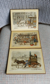 Anton Pieck Miniature Art Boards