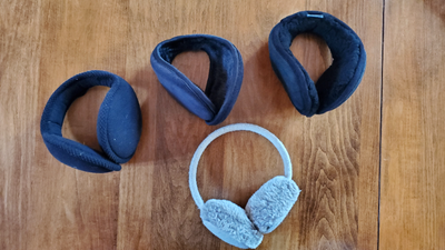 Winter earmuffs, ear muffs Clean, excellent condition. $2 each or take everything for $6.