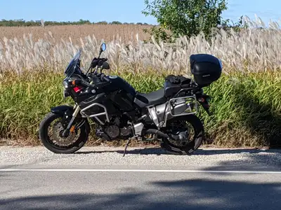 Incredibly fun adventure motorcycle. With the 50/50 Heidenau K60 Scout tires you can drive seamlessl...