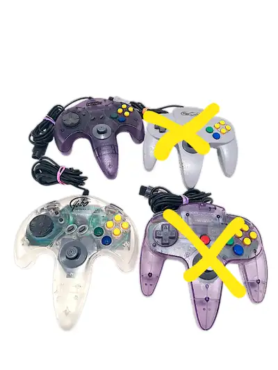 Nintendo 64 Controllers available!, View more