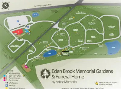 This 2-urn plot is in the sold-out Memories Garden. This plot allows for a Bronze Memorial which are...
