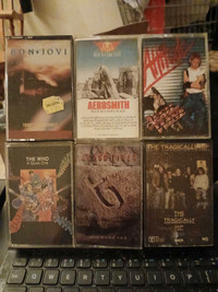 Many cassettes 