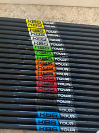 KBS Custom Wedge Shaft sets 