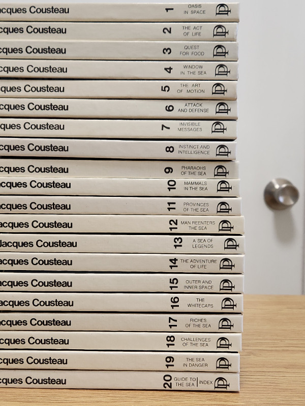 The Ocean World of Jacques Cousteau 20 Vol. Series in Arts & Collectibles in Mississauga / Peel Region - Image 3