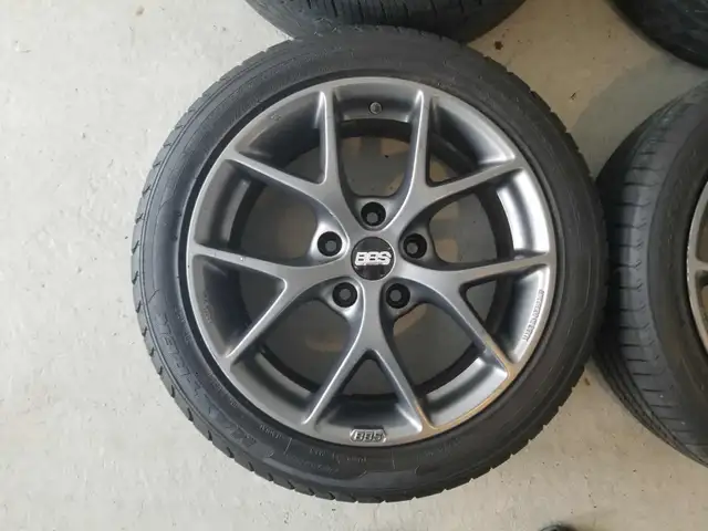 real 17” BBS rims with new all season tires $obo in Tires & Rims in Hamilton - Image 4