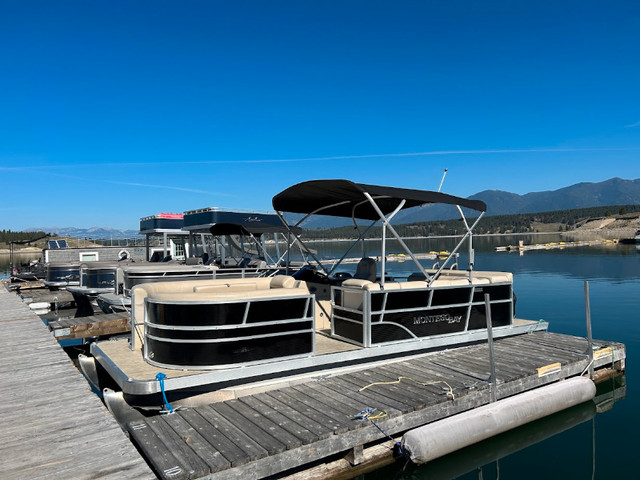 2016 Montego Bay Pontoon Boat in Powerboats & Motorboats in Cranbrook