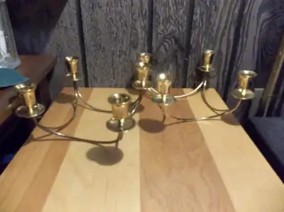 Chandeliers 25$ chacun laiton massif, View more
