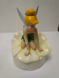 RARE Vintage Disney Tinkerbell Music Box