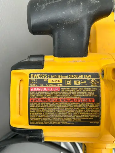 DEWALT DWE575 Circular Saw, View more
