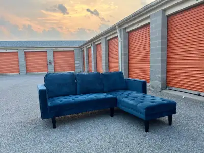 Blue Structube Sectional, View more