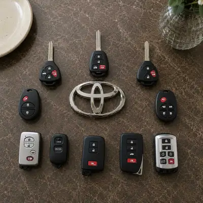 Key making for Toyota We work with most Toyota models: Corolla, Camry, RAV4, Highlander, Tacoma, Tun...