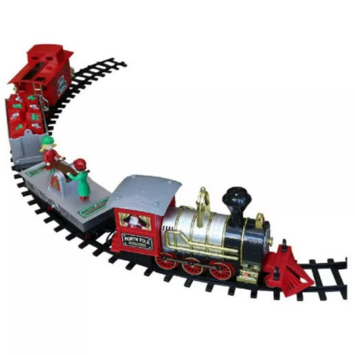 NEW: North Pole Junction 34-pieces Christmas Train Set in Toys & Games in Mississauga / Peel Region - Image 2
