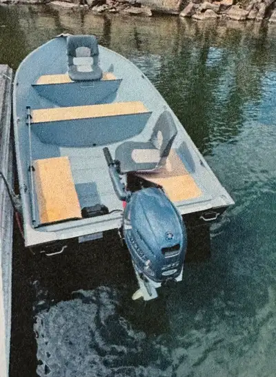 GREAT OPPORTUNUITY TO PURCHASE A LIIKE NEW LUND ALUMINUM BOAT WITH MOTOR. BOAT IS AVAILABLE IN POINT...