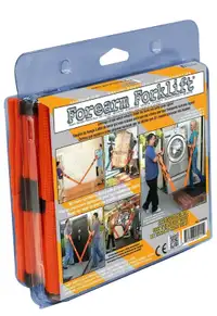 Forearm Forklift L74995D Lifting and Moving Straps - Orange