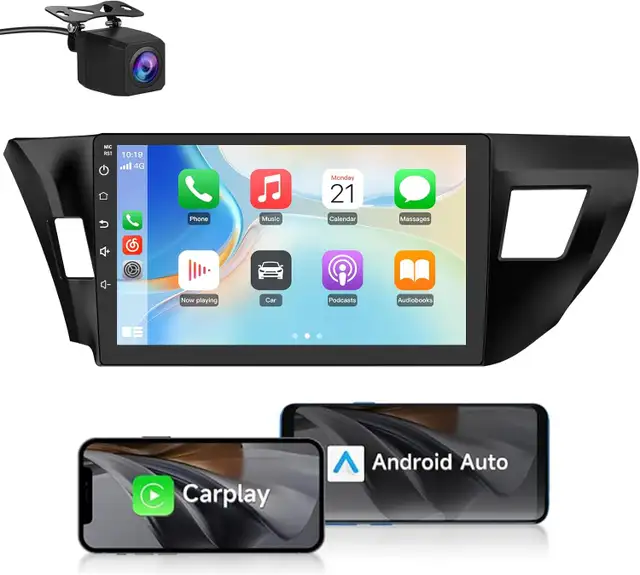 ❤️NEW IN BOX: 2+64G Car Stereo for Toyota Corolla 2014-2016 in General Electronics in Markham / York Region - Image 2