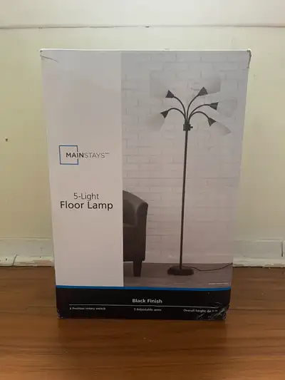 5-Light Floor Lamp, View more