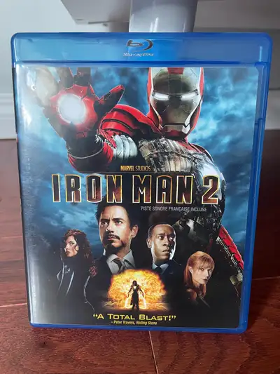 Iron Man 2 Blu Ray DVD, View more