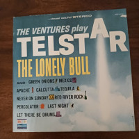 Vintage Vinyl-The VENTURES-Telstar-The Lonely Bull BST-8019