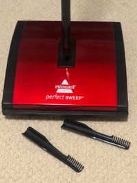 Bissell Perfect Sweep Manual Sweeper For Hardwood and Carpets