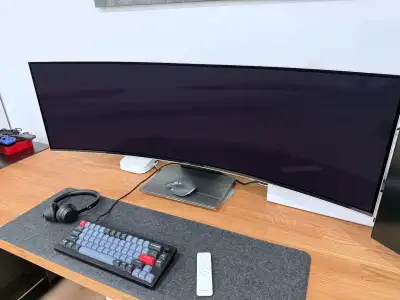 Samsung OLED G9 240Hz Gaming Monitor with Smart Hub, View more