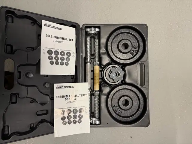 Energetics 50lb Dumbbell Set64840231798403121