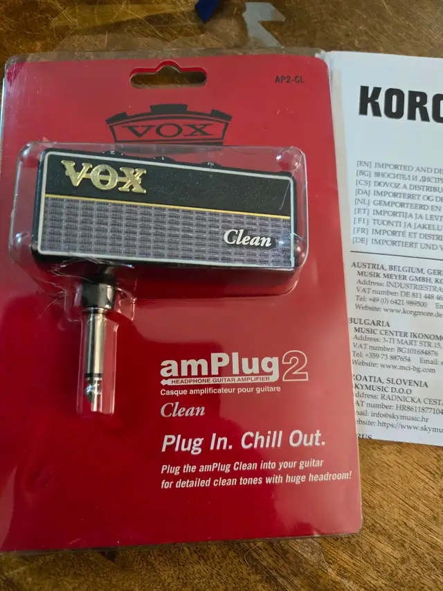 Amplifier VOX Amplug 2 Clean in Amps & Pedals in City of Toronto - Image 2