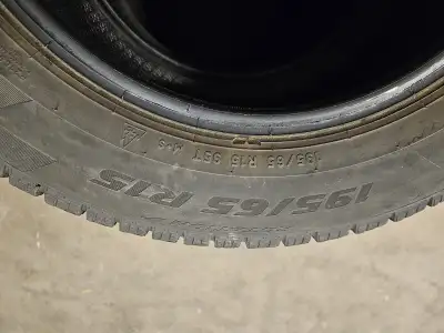 Good condition set of four winter tires 195 65 15....$200 for all four...plz no low balling