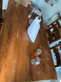 Dining table set- Norwegian Pine