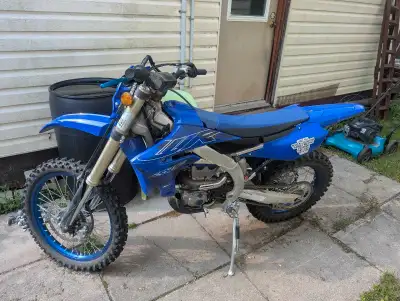 2022 Yamaha WR250F, 730 km great working bike just no time to ride it racing all summer. Slight crac...