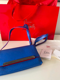 CHRISTIAN LOUBOUTIN - CALF PARIS ROUGISSISME CROSSBODY - CLUTCH