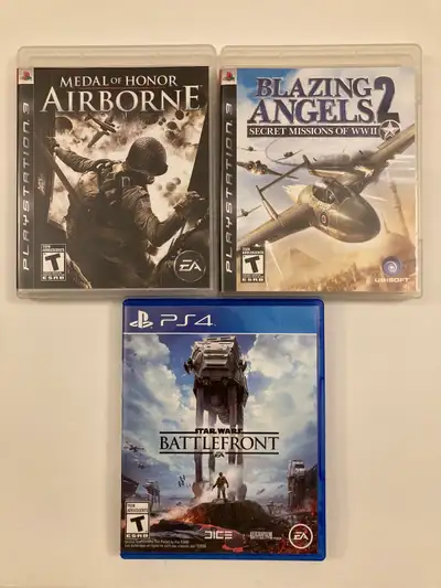 PS3 & PS4 Game 3-Pack, View more