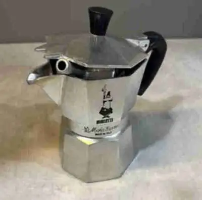 Moka Pot with Removable Tank Traditional Italian espresso coffee maker Made in Italy: it is Made in...