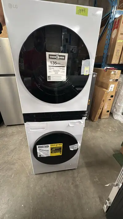 LG Compact 24 inch Front Load Electric Washer and Dryer, View more