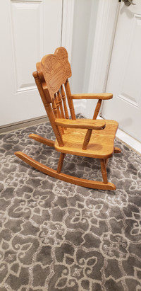 Solid Wood Rocking Chair!